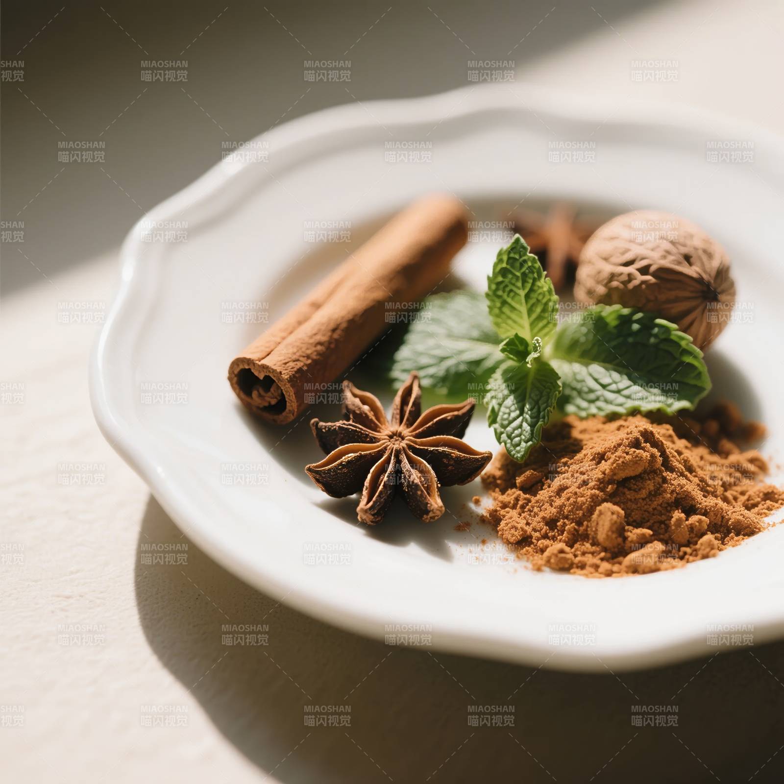 香料静物图图片