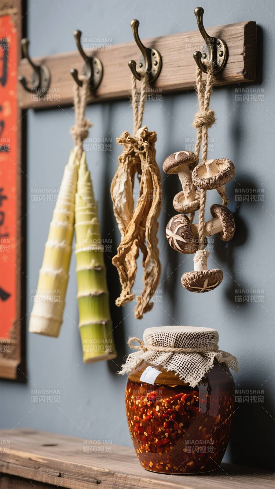 风干食材挂饰图片