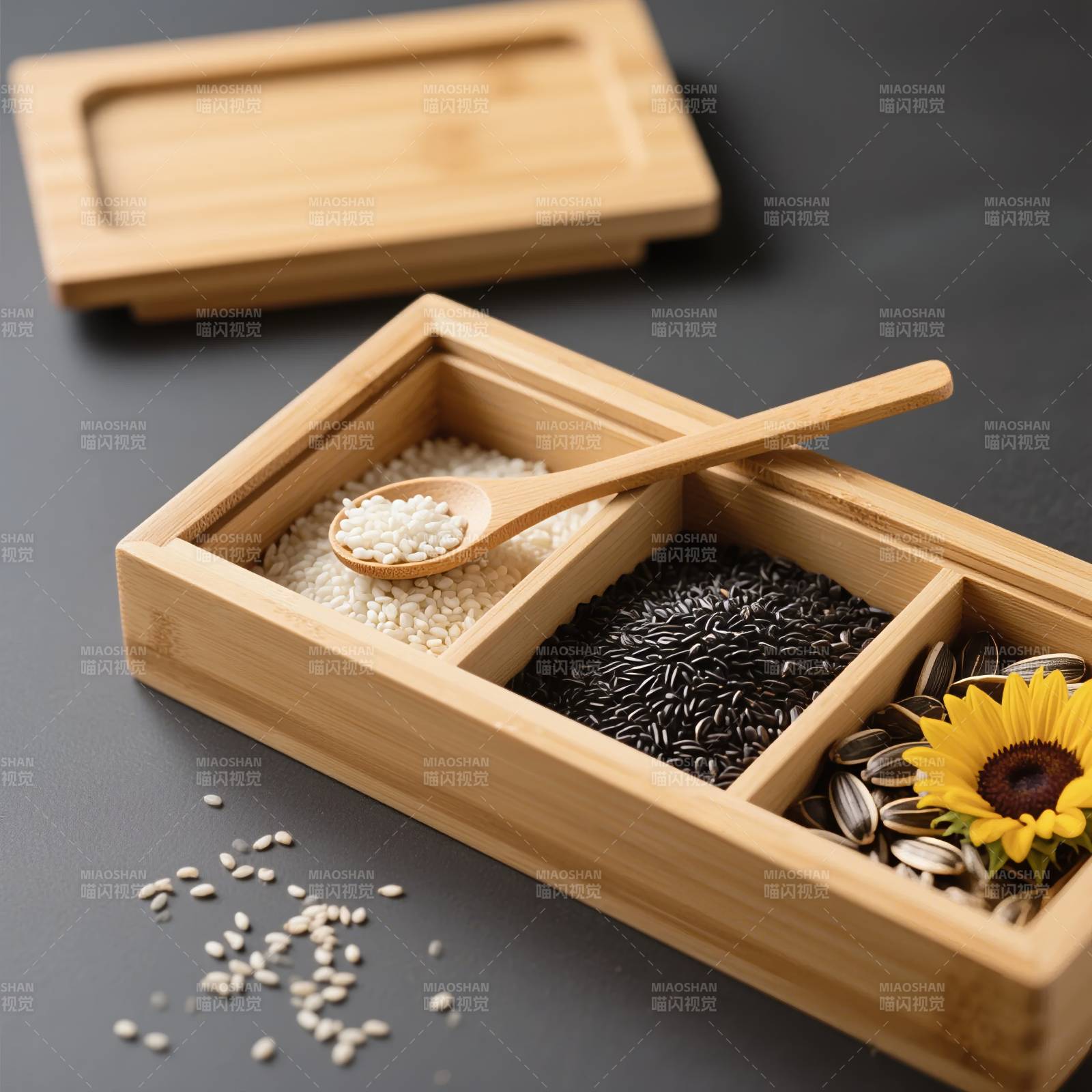 五谷杂粮收纳盒图片