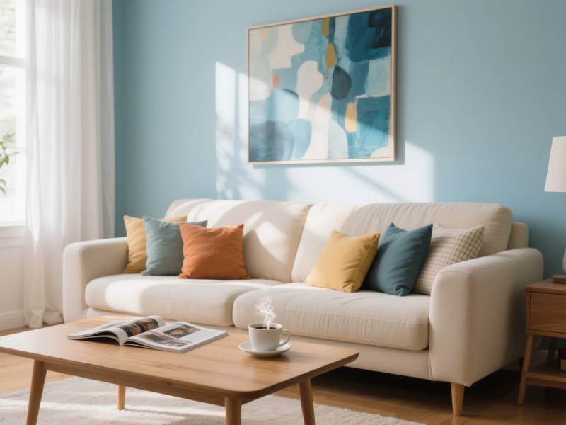 温馨客厅布置图片