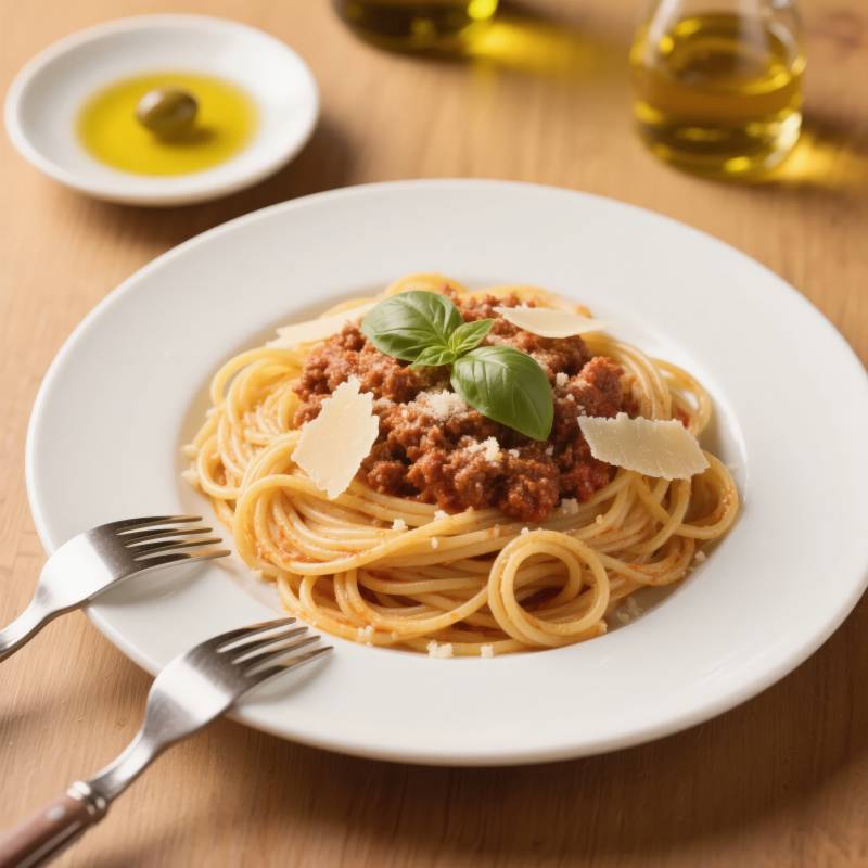 意式肉酱面图片