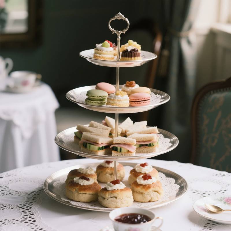 英式下午茶点心图片