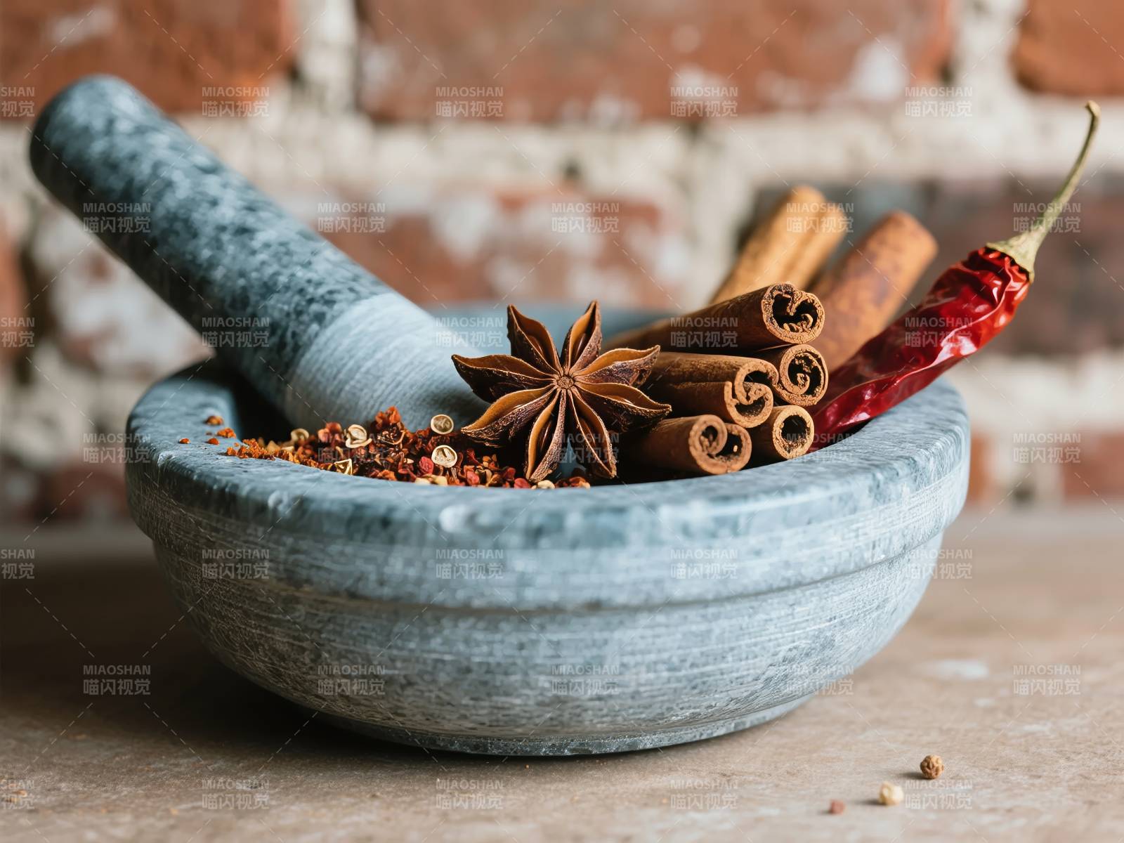 香料研磨碗图片