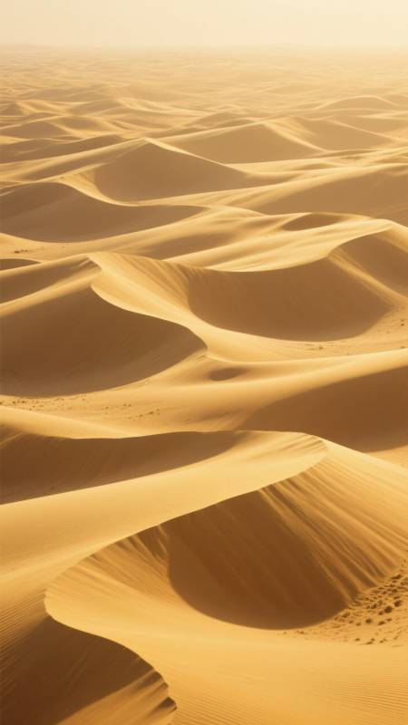 金色沙海无垠图片