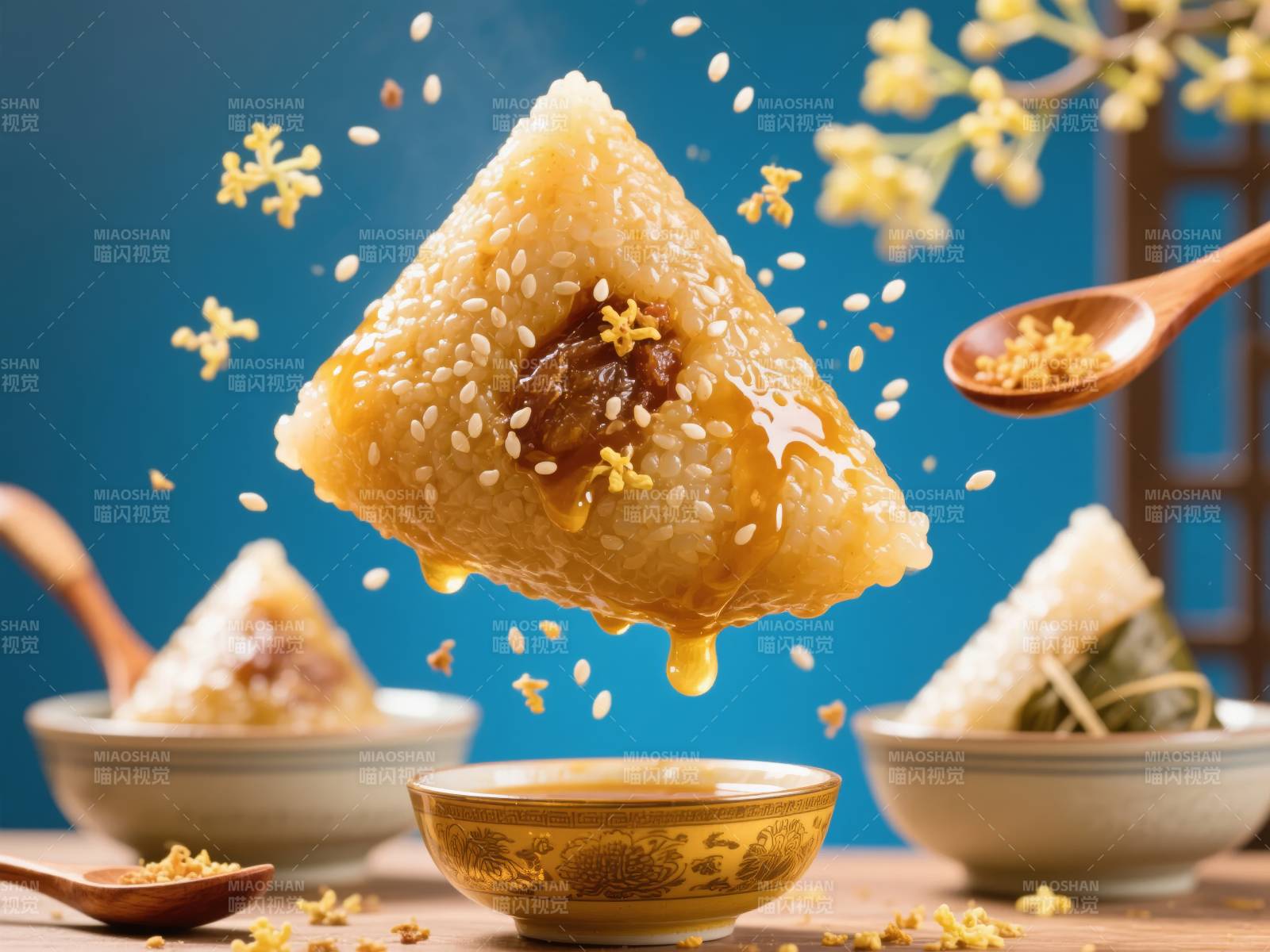 粽香四溢 美味飘飞图片