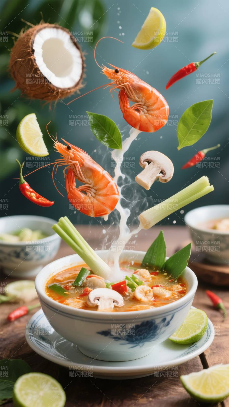 泰式冬阴功汤图片