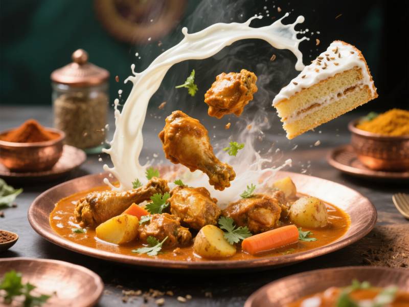 美味飞溅瞬间图片