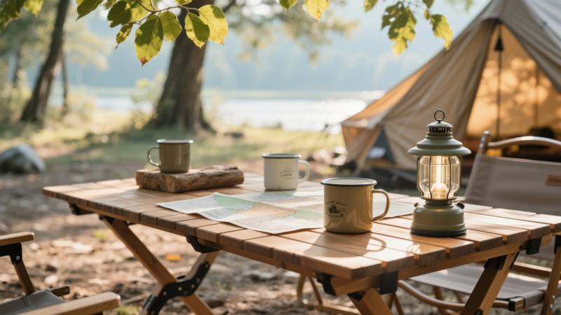 露营野餐时光图片
