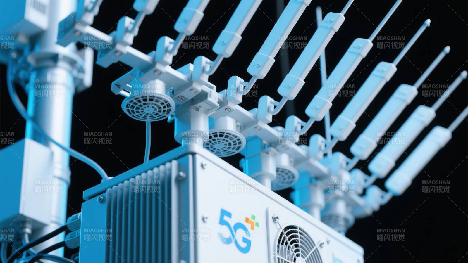 G基站设备特写图片