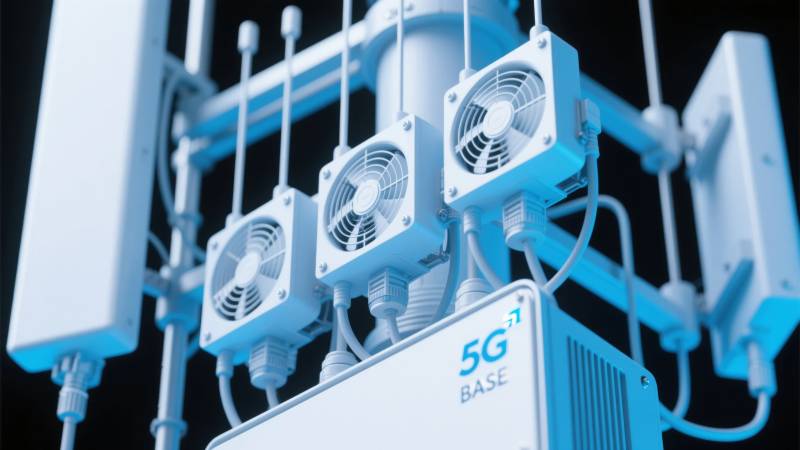 G基站设备特写图片