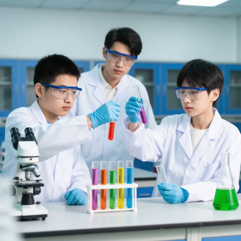 实验室里的科学探索图片