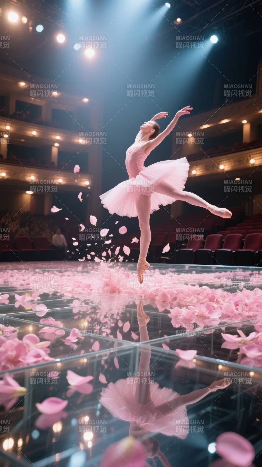 芭蕾舞者翩跹起舞图片