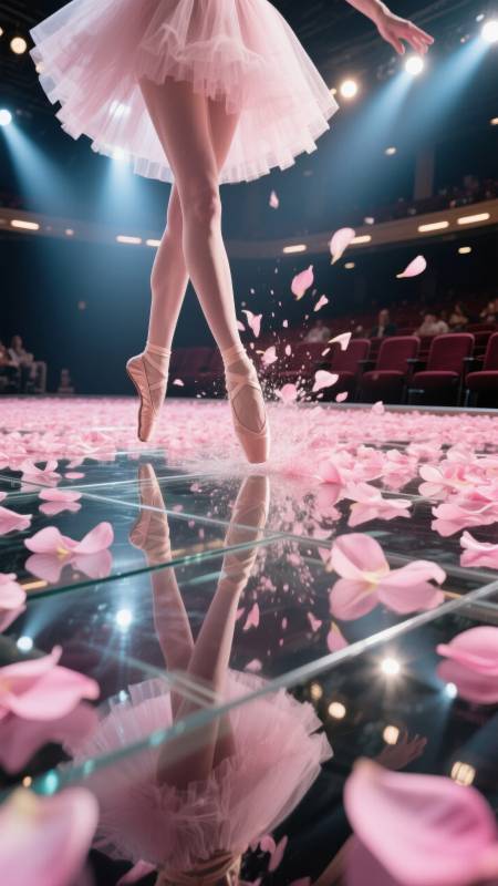 芭蕾舞者翩跹起舞图片