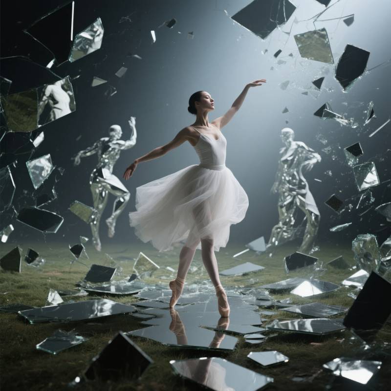 镜碎舞影图片