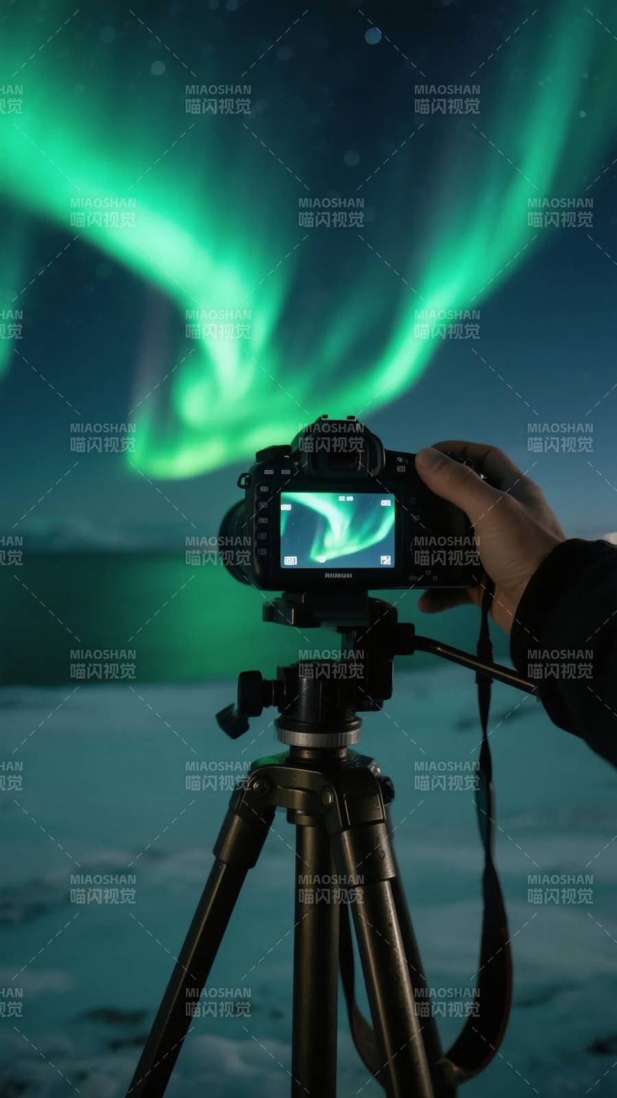 极光摄影瞬间图片