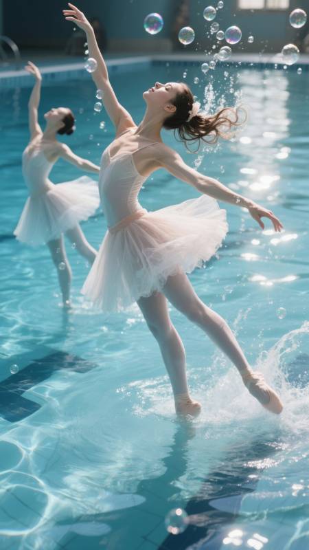 水舞芭蕾图片