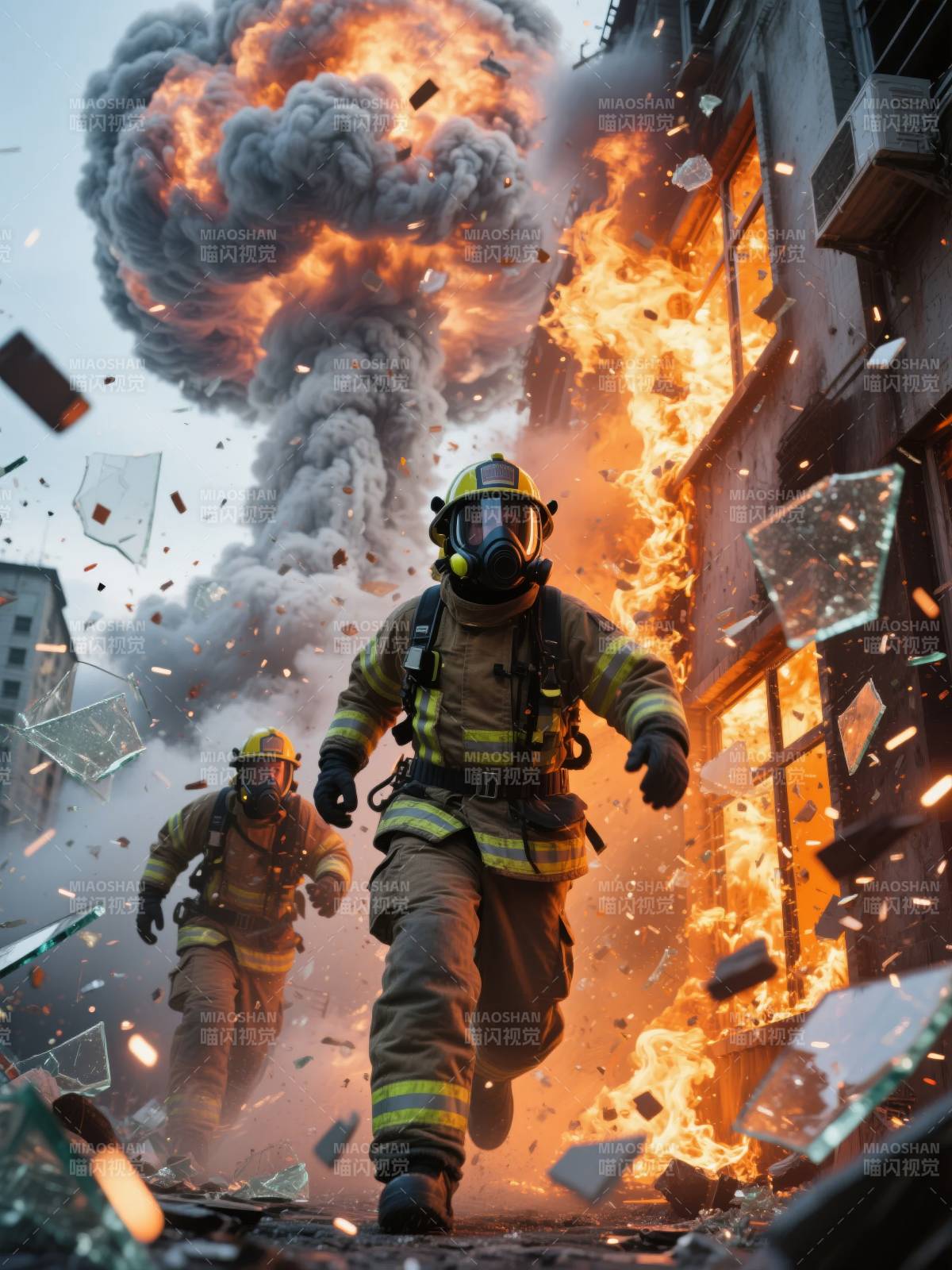 烈焰中的逆行者图片