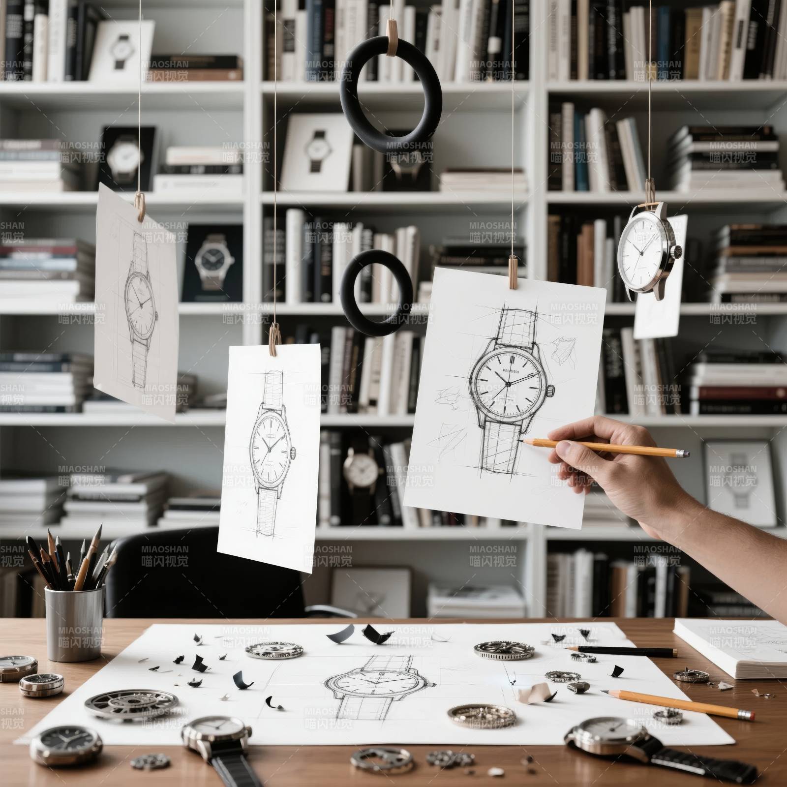 手表设计手稿图片