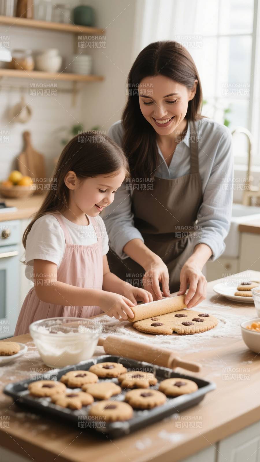 母女烘焙时光图片