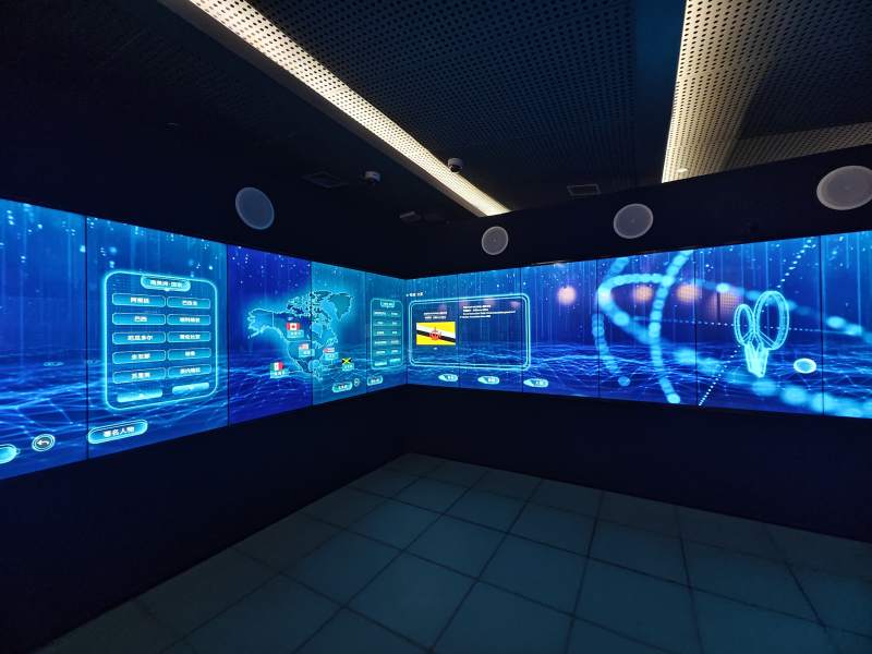 未来科技展示厅 上海乒乓博物馆图片