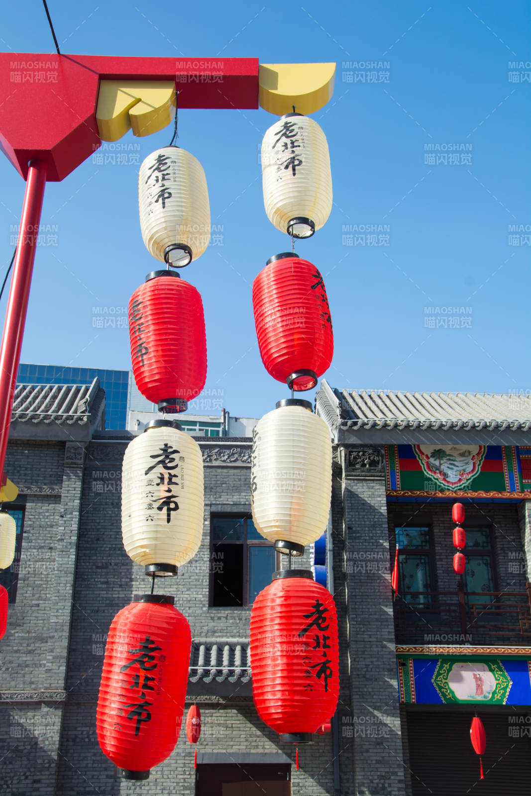 老北市灯笼图片