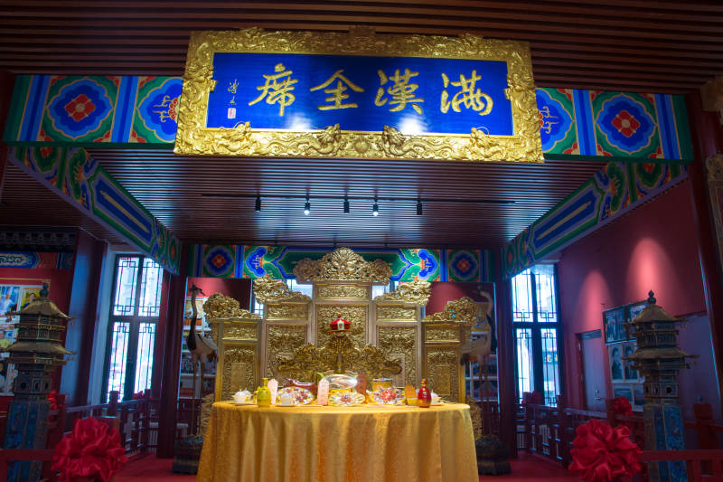 满汉全席宴厅图片