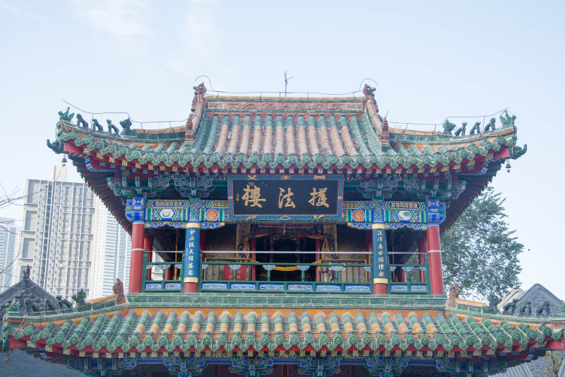 摄法楼古建筑图片