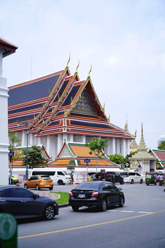 泰国寺庙街景图片