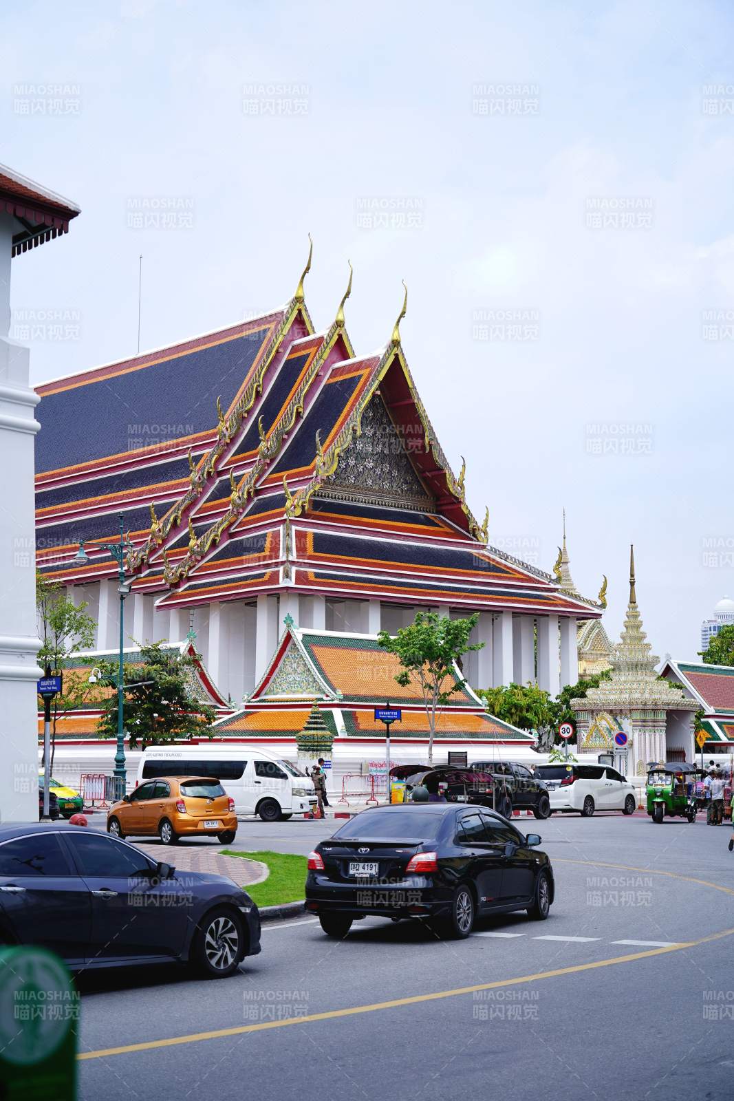 泰国寺庙街景随拍图片