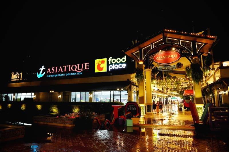 夜游Asiatique美食街图片