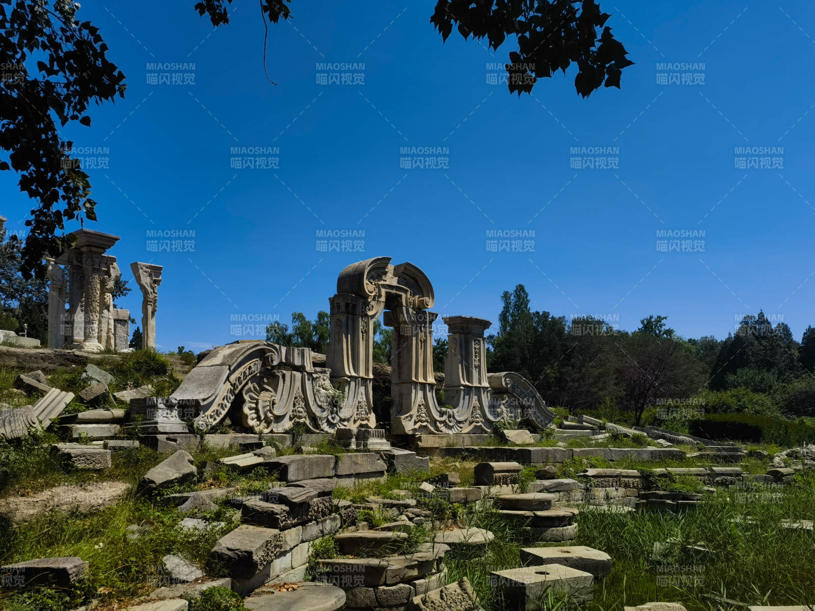 古迹遗址风光图片