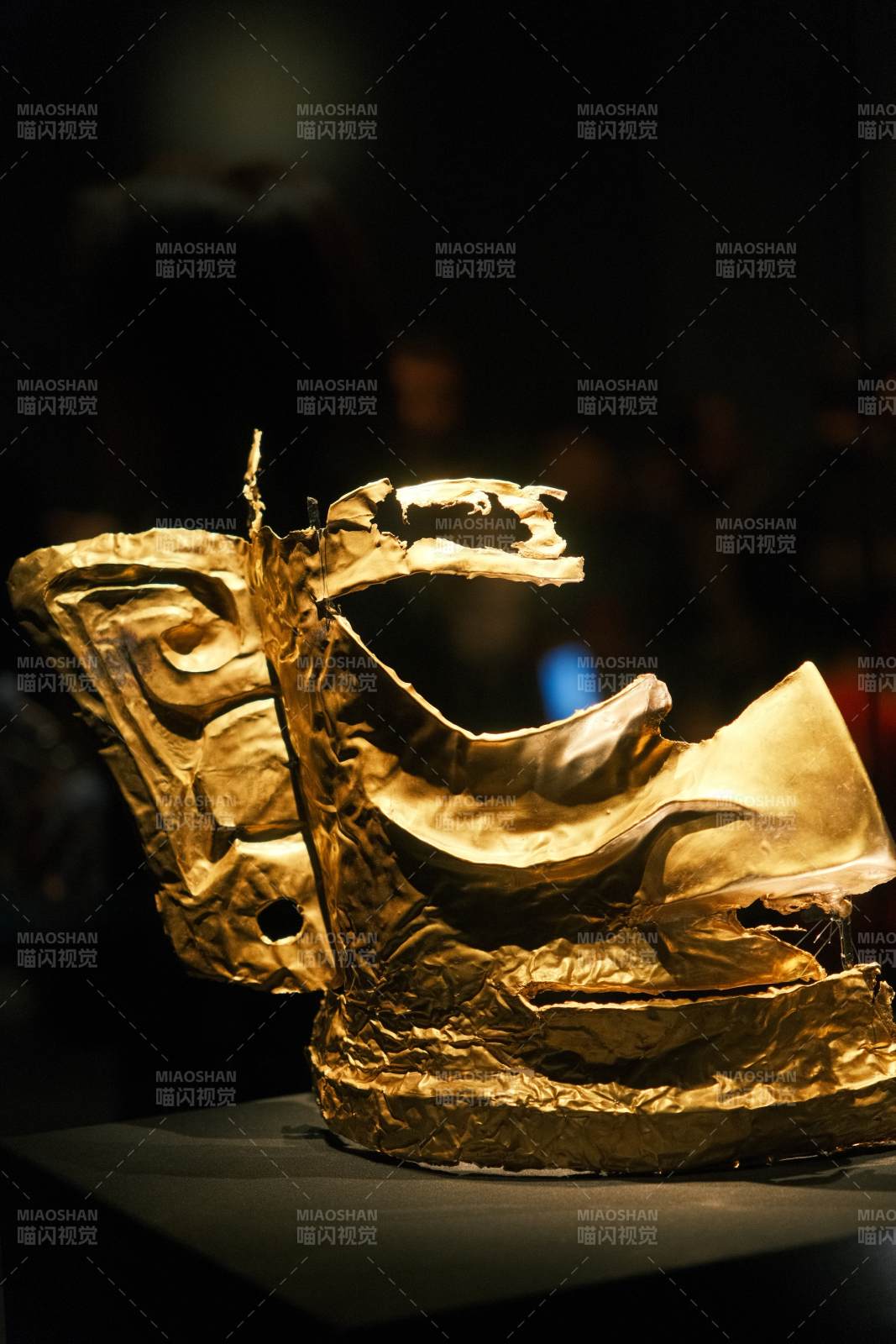 金面具残迹图片