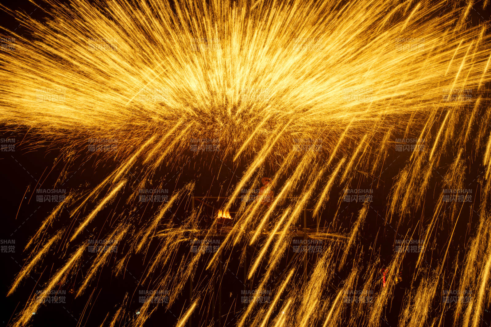 金光四射图片