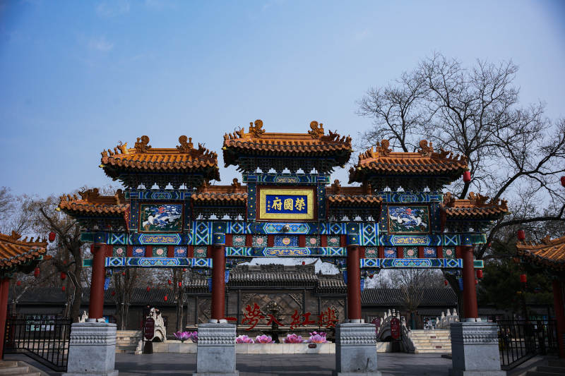 颐和园南门图片