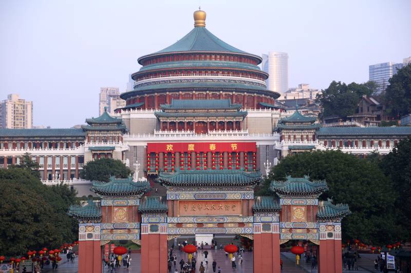 重庆人民大礼堂图片