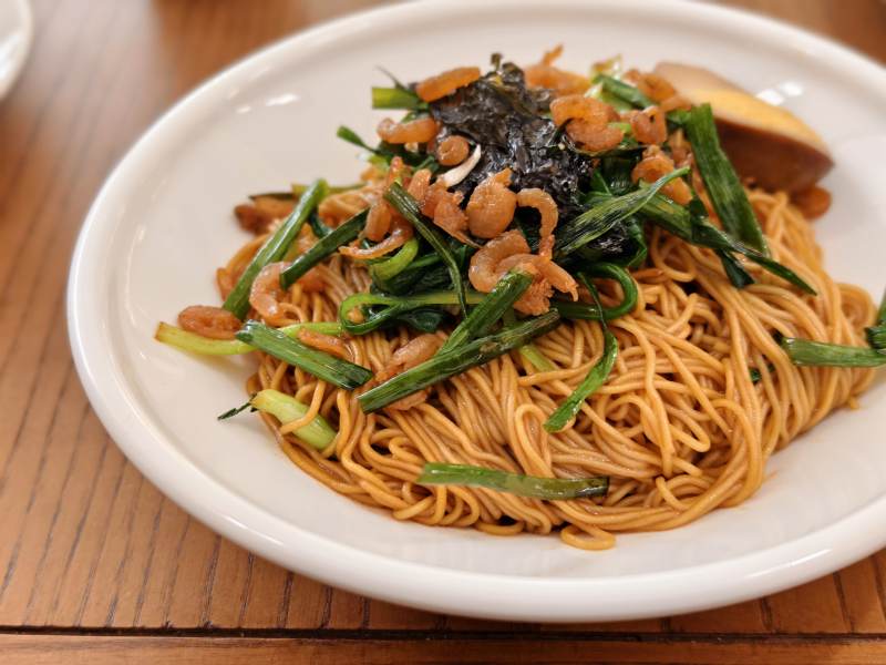 上海葱油拌面图片