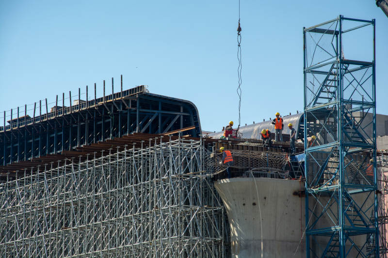 工地施工场景图片