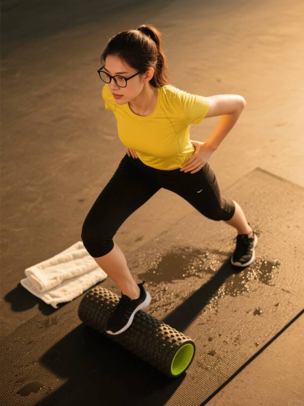 瑜伽滚轮健身时刻图片