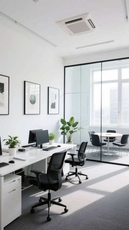 现代简约办公空间图片