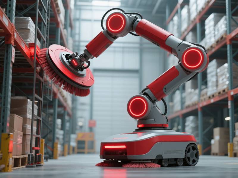 智能清洁机器人图片