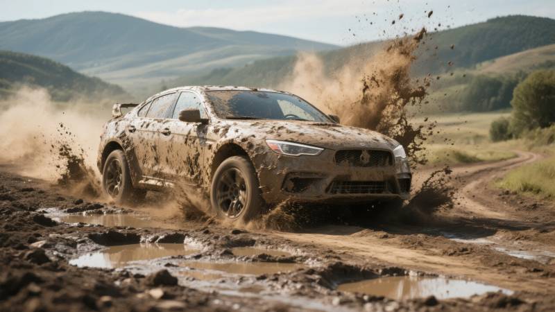 泥泞驰骋 越野激情图片