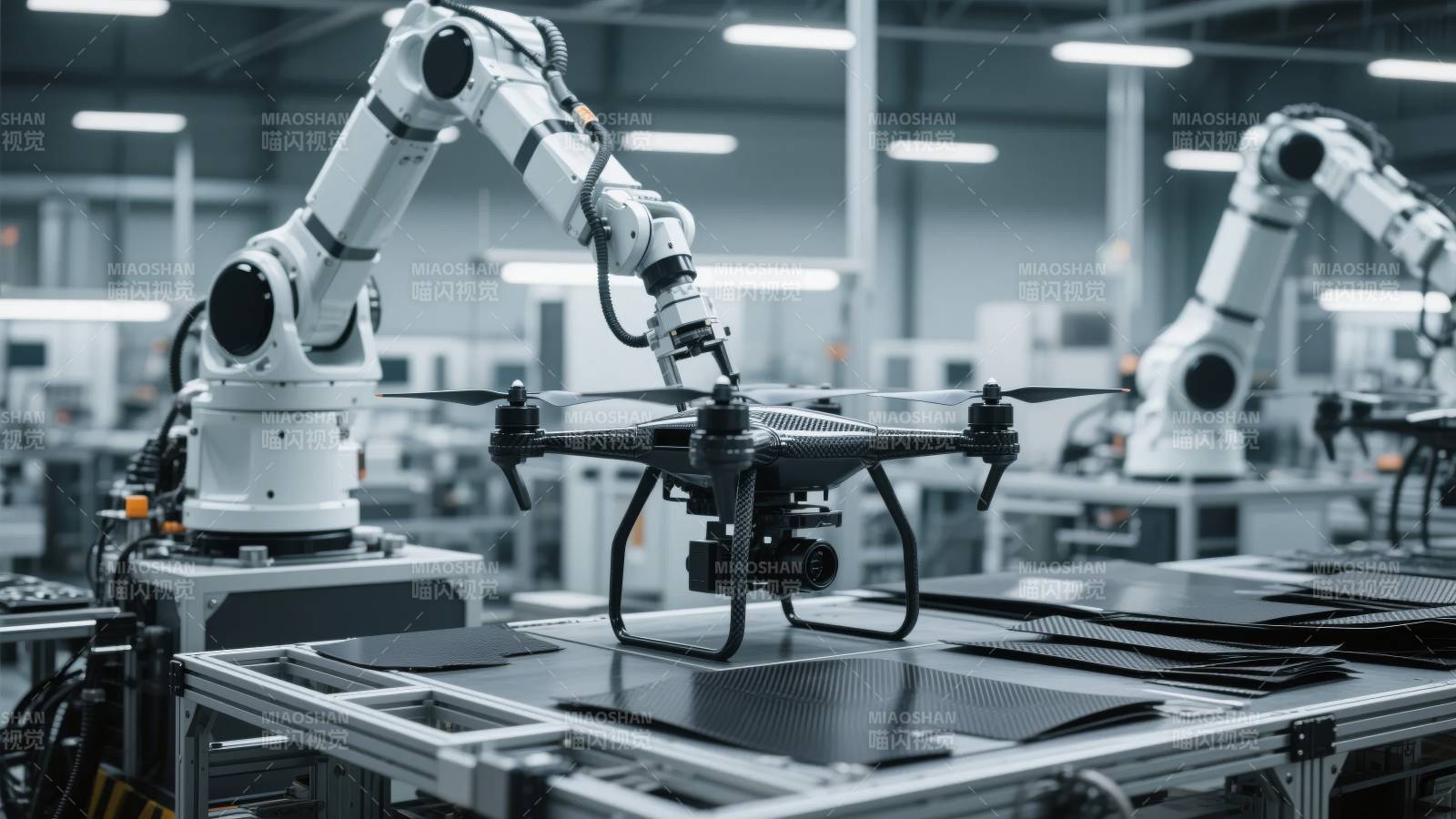 无人机自动化生产图片