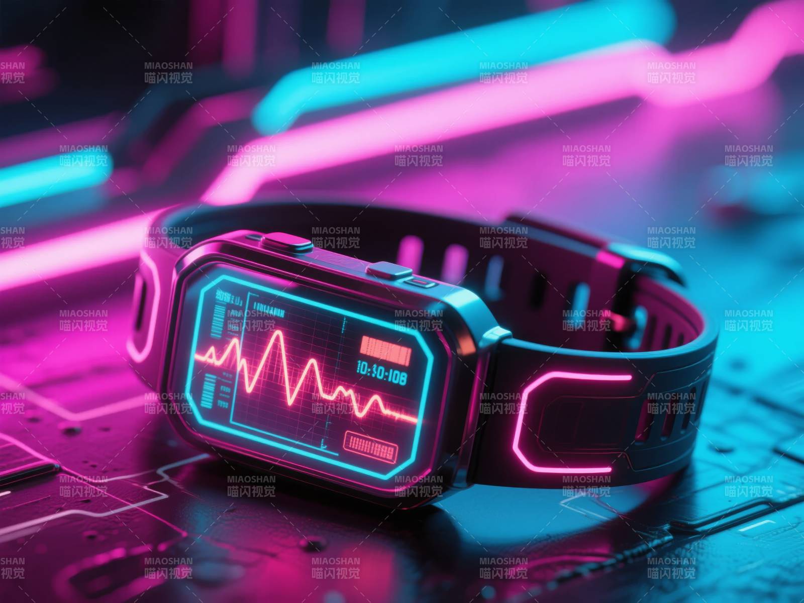 未来智能手环图片