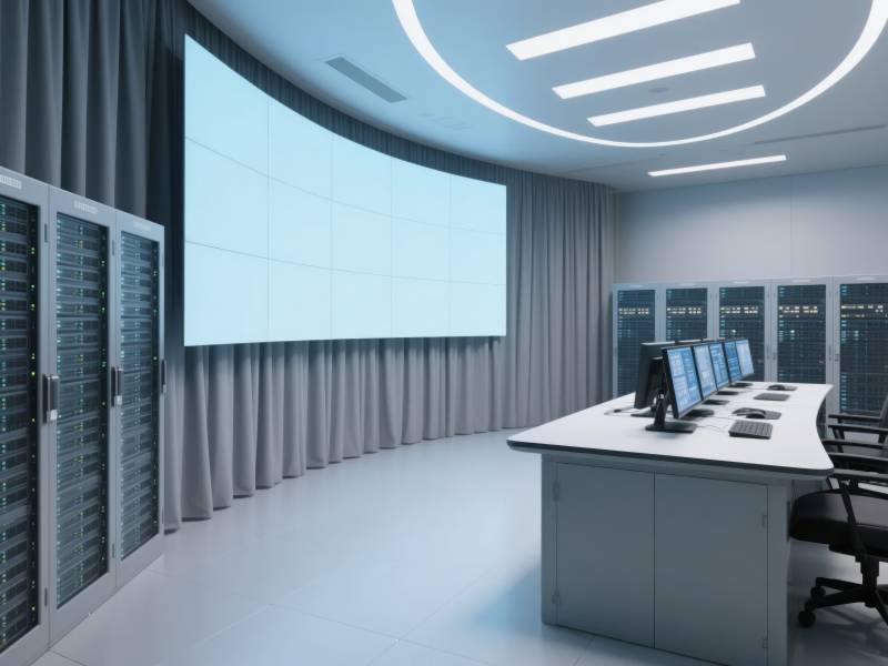 现代智能控制室图片