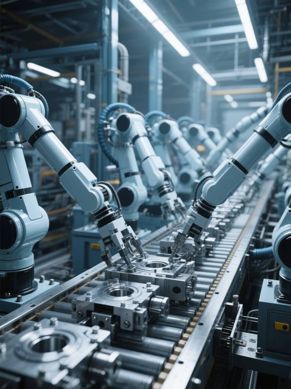 智能工厂自动化生产图片