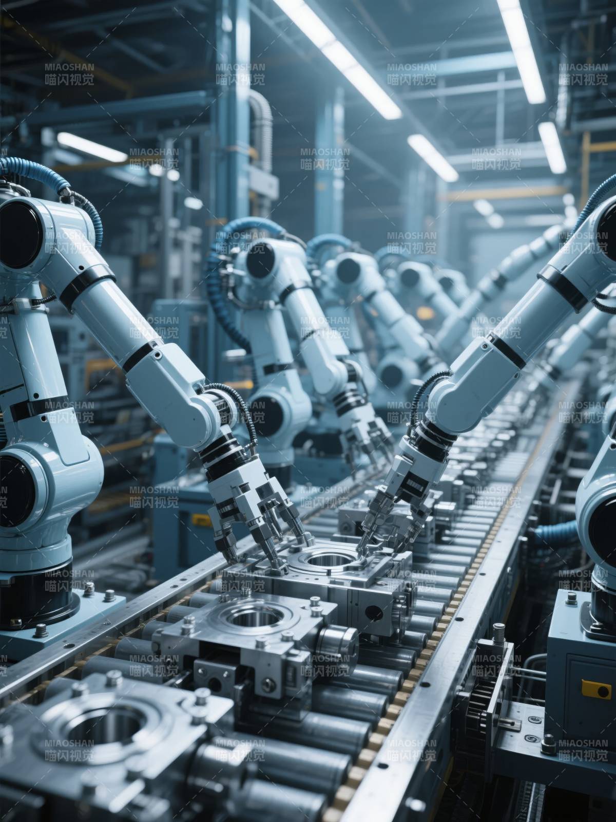智能工厂自动化生产图片