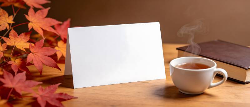 秋日静读时光图片