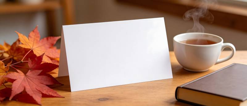 秋日静谧时光图片