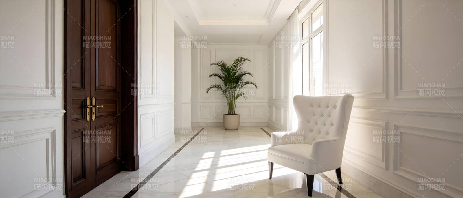 典雅客厅一隅图片