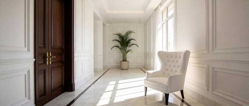 典雅客厅一隅图片